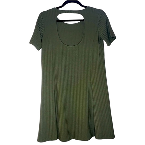 Abercrombie & Fitch Army Green Dress Size Small - Picture 2 of 3